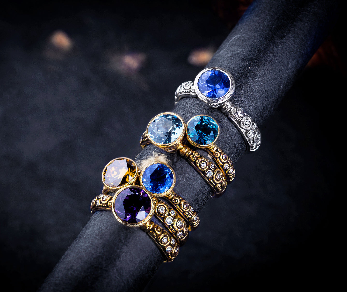 R-128P Platinum Martini Ring