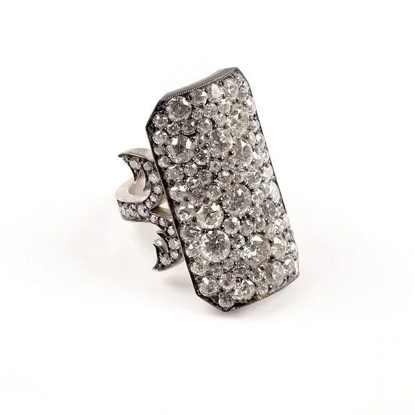 Diamond Ten Table Ring