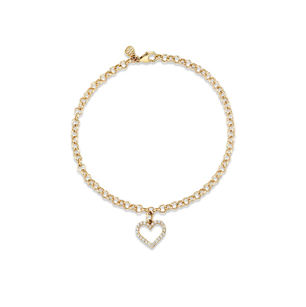 Open Heart Bracelet