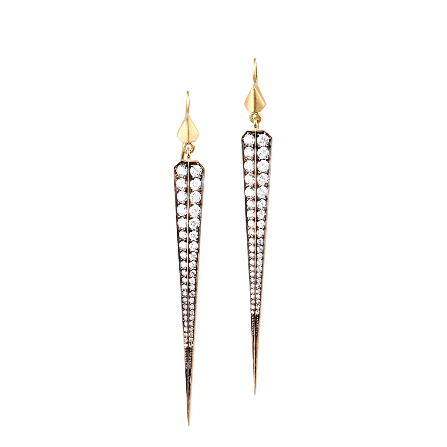 Diamond Dagger Earrings