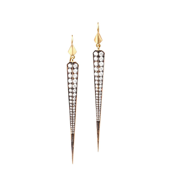 Diamond Dagger Earrings